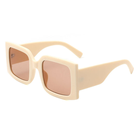 Vesela - Retro Square Oversize Fashion Sunglasses-0