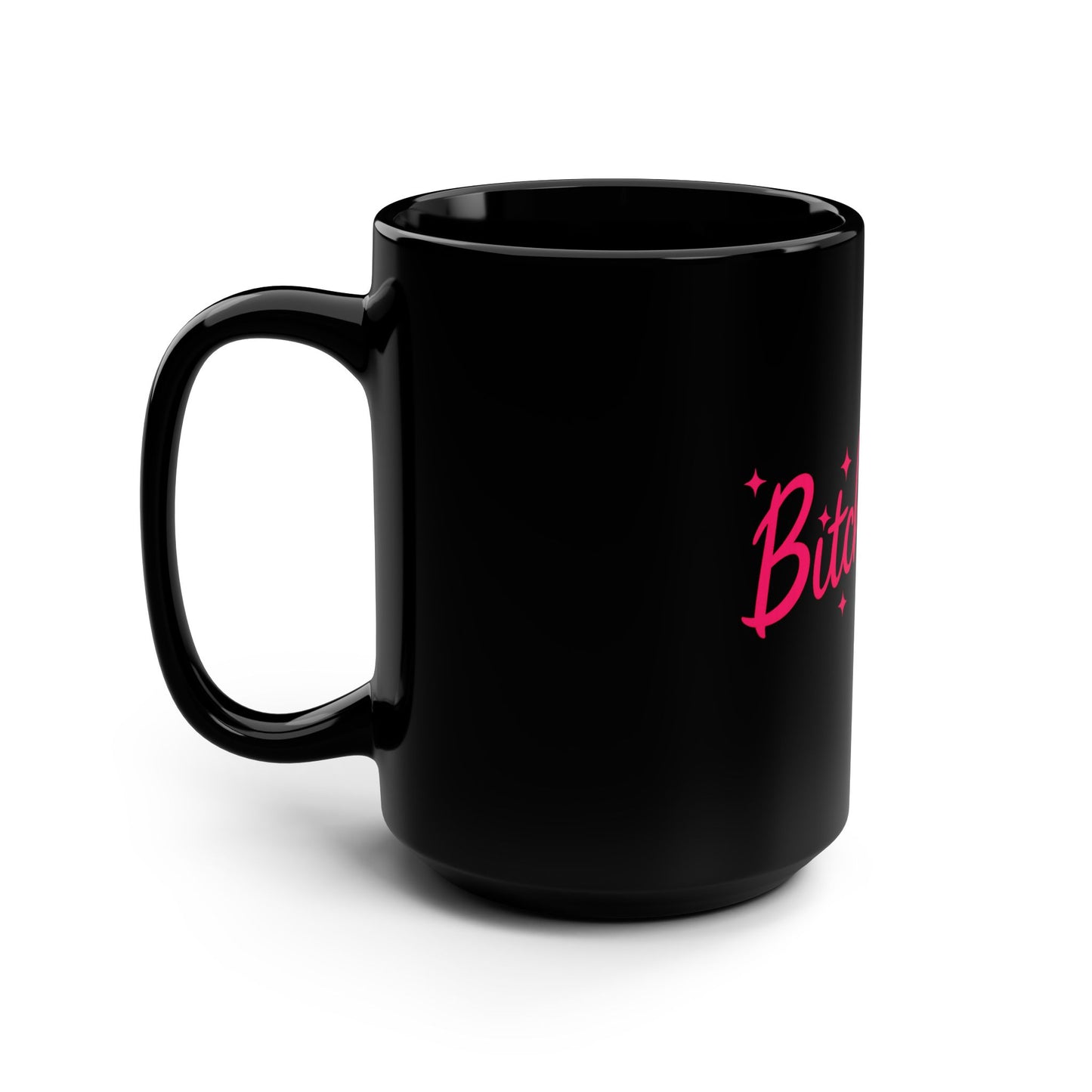 Bitchcraft Black 15oz Mug — Cute Witch Coffee Cup
