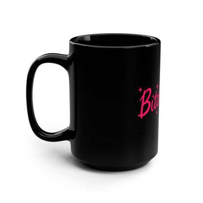 Bitchcraft Black 15oz Mug — Cute Witch Coffee Cup