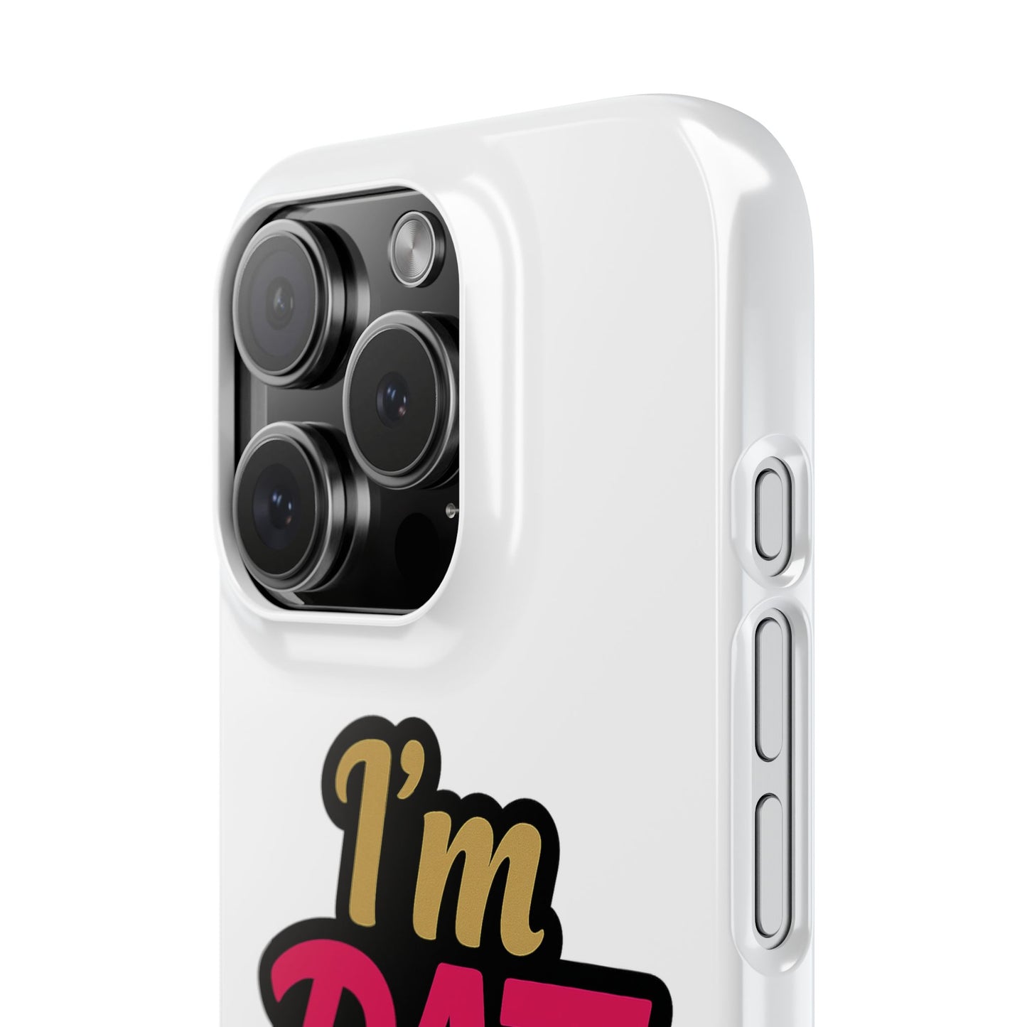 I’m DAT Girl Slim Case — Bold Retro Text Phone Case