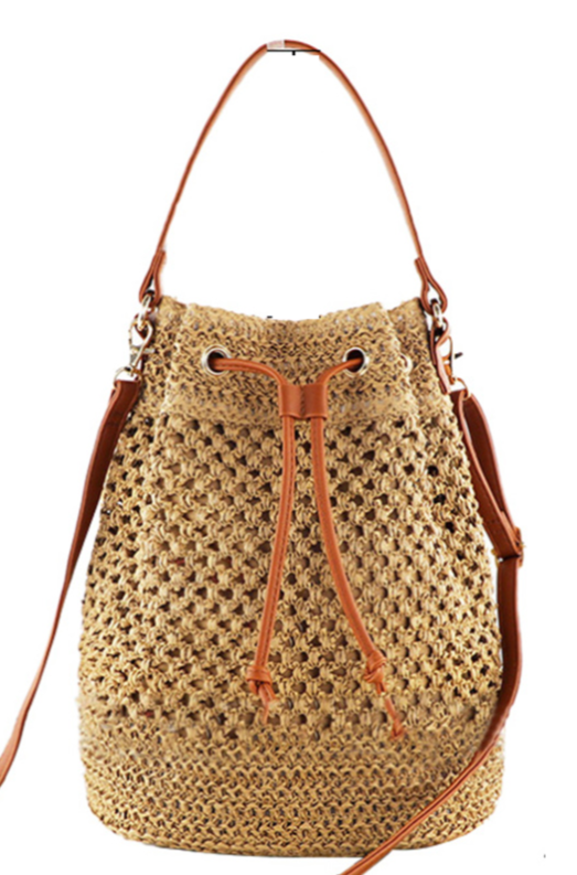 Noah Woven Bucket Bag-2