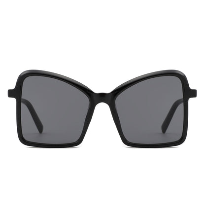 Novo - Oversized Square Fashion Cat Eye Women's Sunglass-2