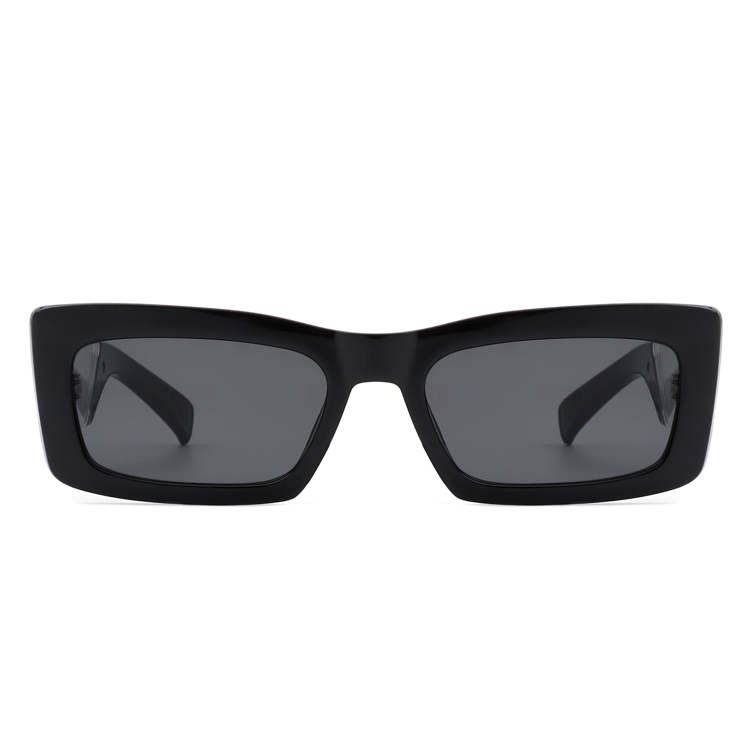 Horizonx - Retro Rectangle Narrow Fashion Slim Vintage Square Sunglasses-3