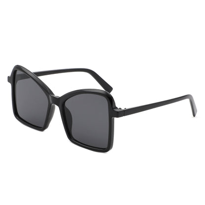 Novo - Oversized Square Fashion Cat Eye Women's Sunglass-3