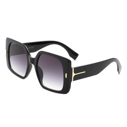 Snap - Chic Square Flat Top Fashion Sunglasses for Women-2
