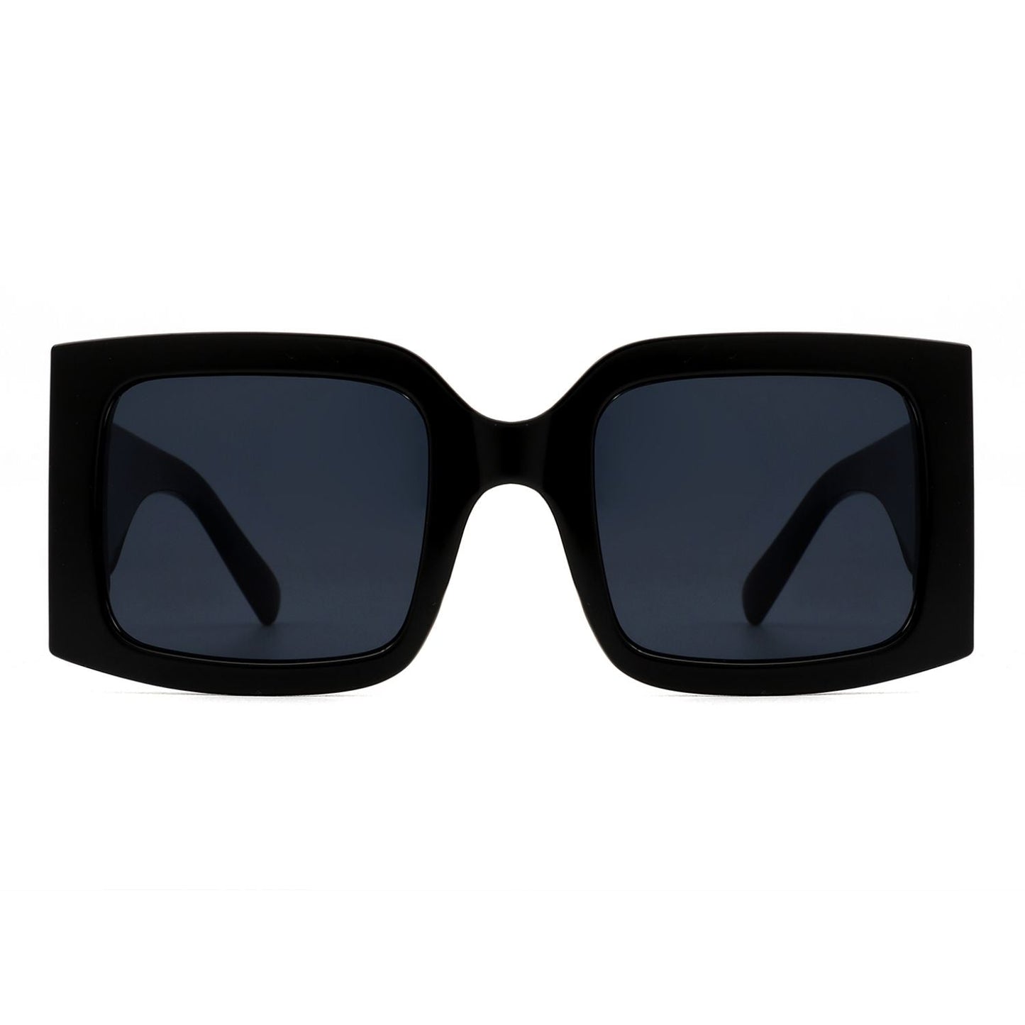 Vesela - Retro Square Oversize Fashion Sunglasses-2