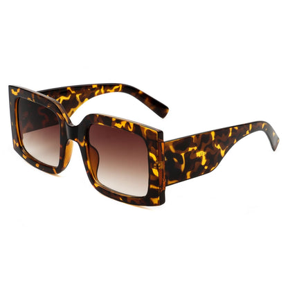 Vesela - Retro Square Oversize Fashion Sunglasses-5