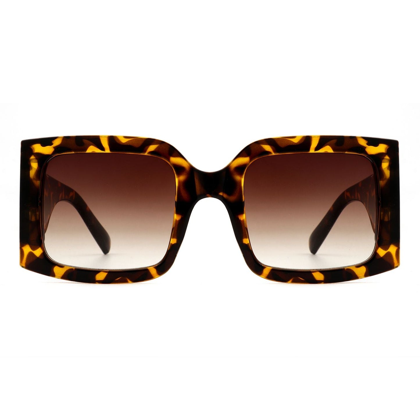 Vesela - Retro Square Oversize Fashion Sunglasses-4