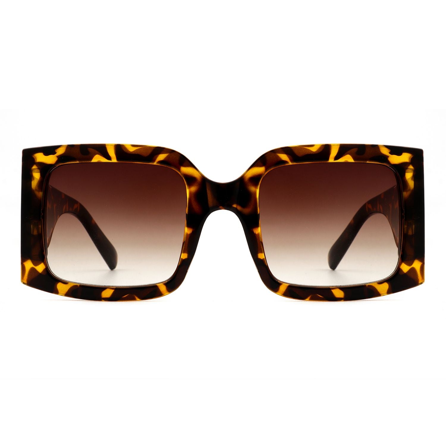 Vesela - Retro Square Oversize Fashion Sunglasses-4
