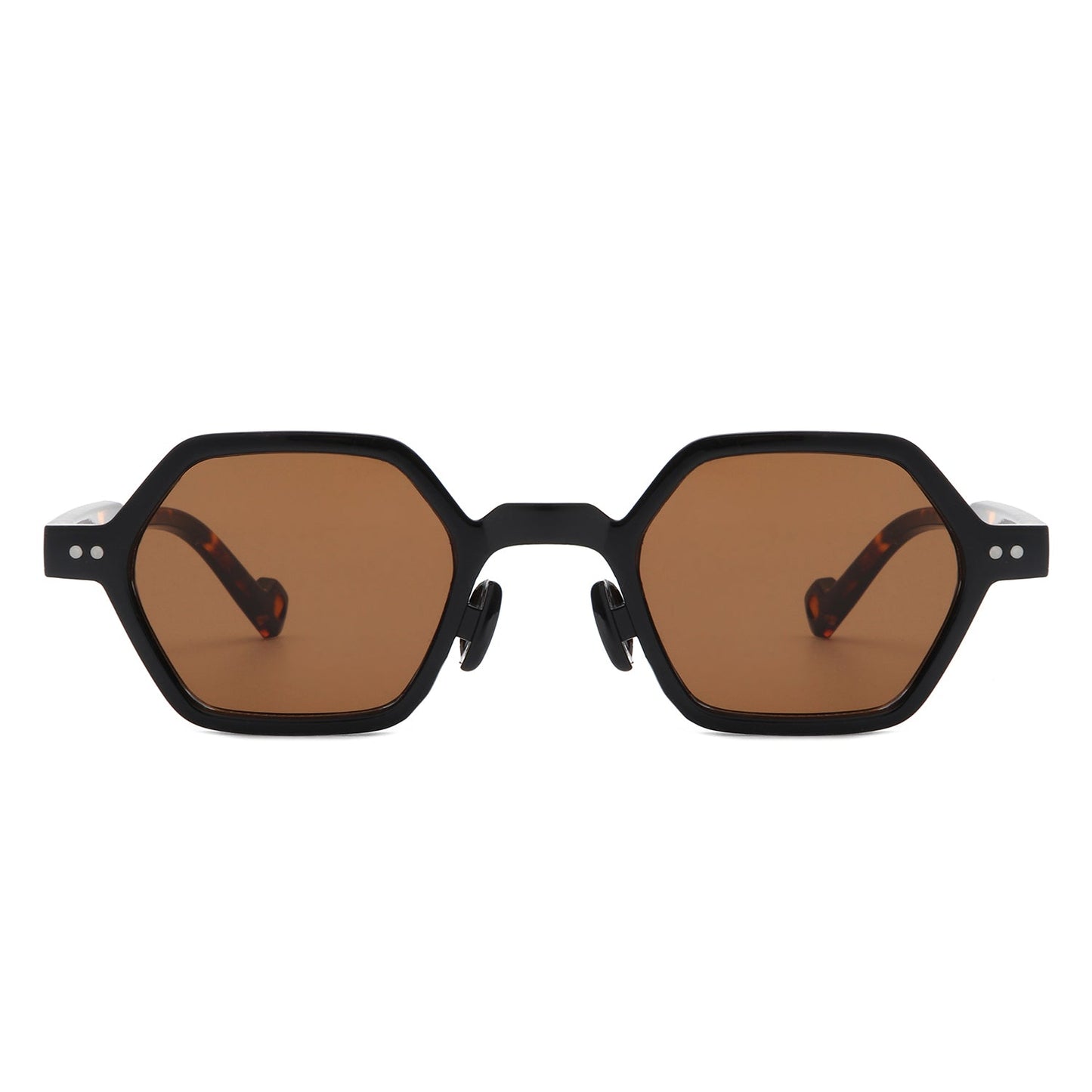 Kaelos - Geometric Hexagon Square Octagon Sunglasses-4