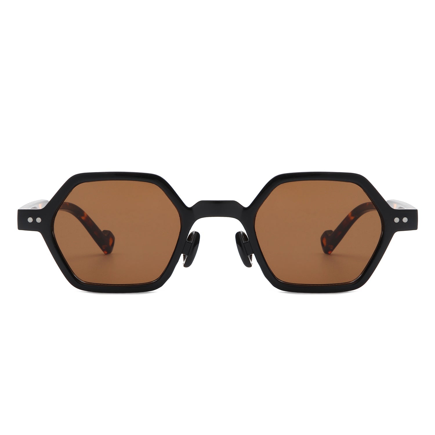 Kaelos - Geometric Hexagon Square Octagon Sunglasses-4