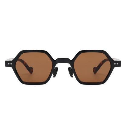 Kaelos - Geometric Hexagon Square Octagon Sunglasses-4