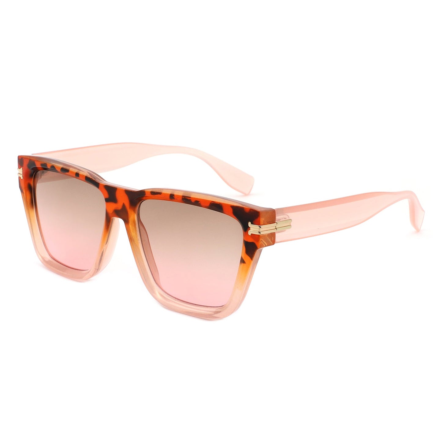 Kaflil - Chic Tinted Square Women's Fashion Sunglasses-7