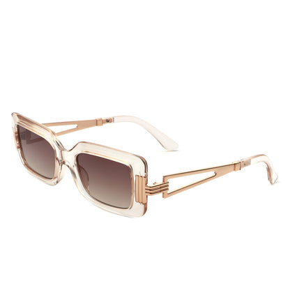 Sylphine - Oversize Sporty Square Chunky Shield Sunglasses-6