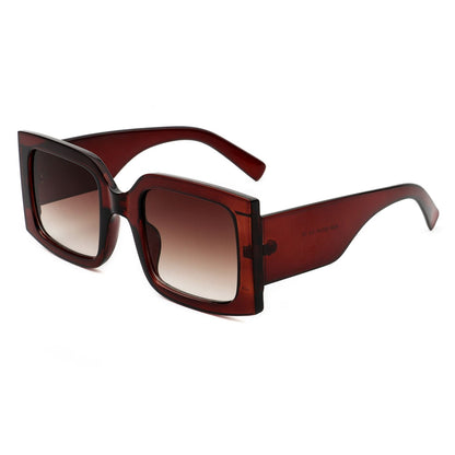 Vesela - Retro Square Oversize Fashion Sunglasses-7