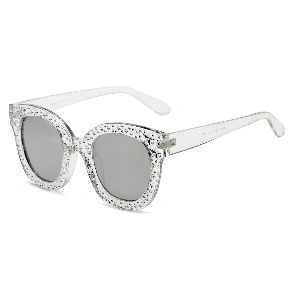 DOSWELL | Women Fashion Oversize Round Sunglasses-6