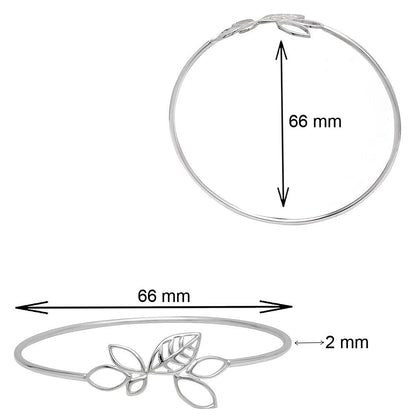 Designer Leaf Cuff Bracelet DGB1020-1