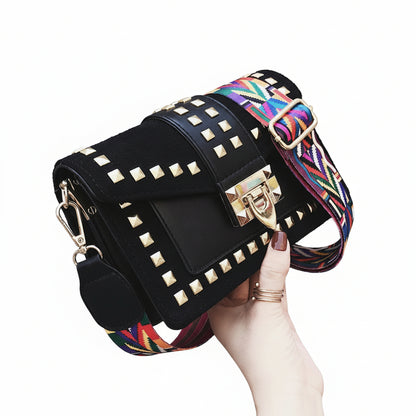 Betty Shoulder Bag -Velvet Finish-3