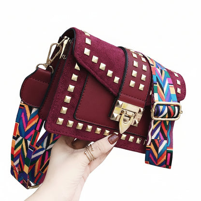 Betty Shoulder Bag -Velvet Finish-5