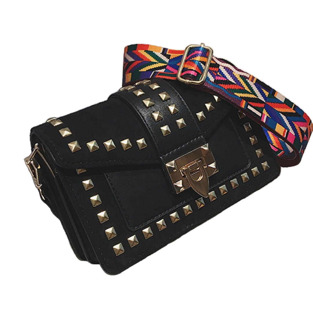 Betty Shoulder Bag -Velvet Finish-2