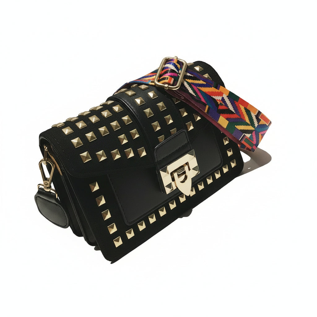 Betty Shoulder Bag -Velvet Finish-1