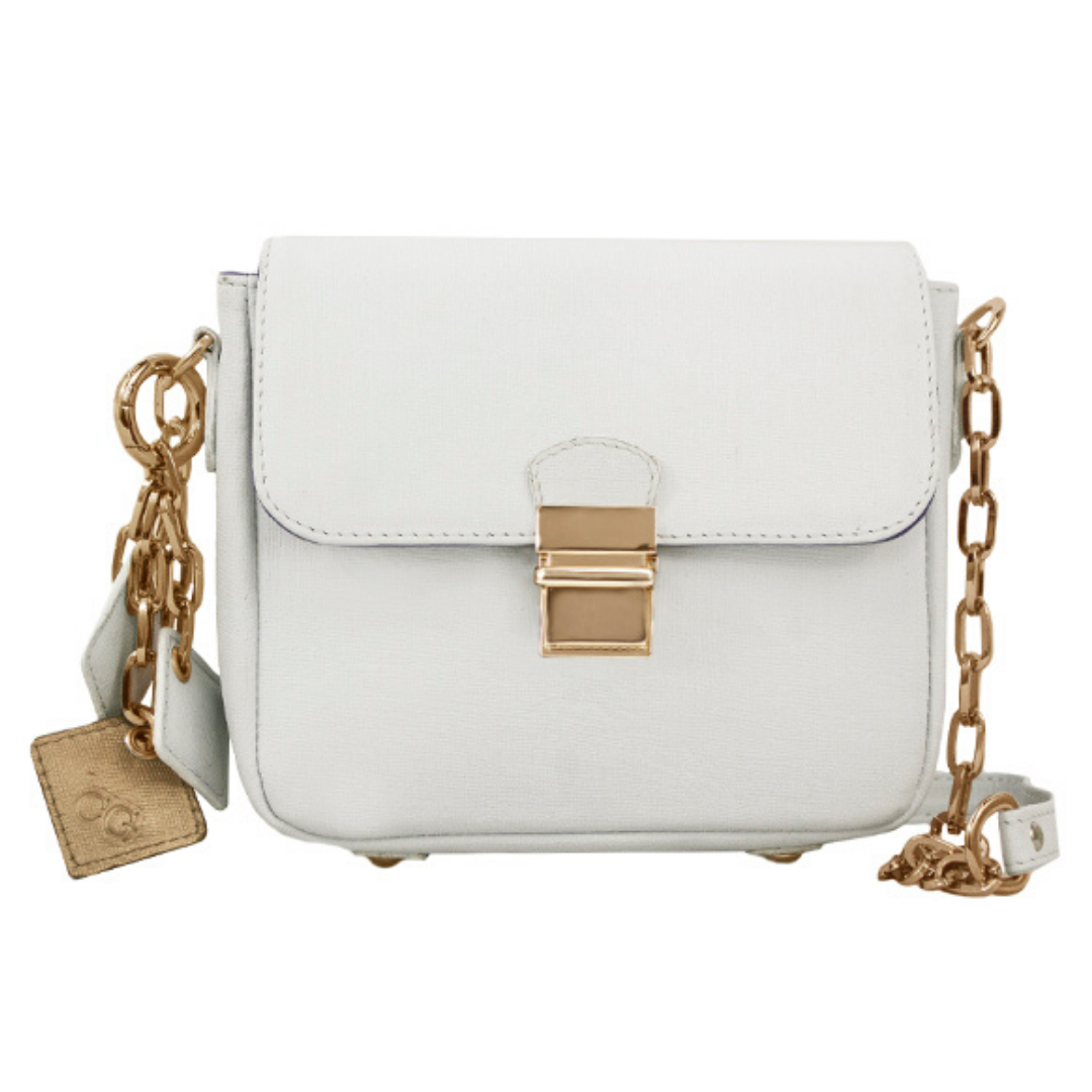 Tiny Leather Handbag -White (Option 1)-2