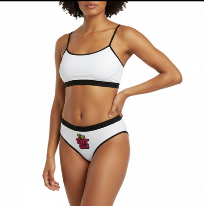 I'm Dat Girl Bikini Briefs — Women's Printed Underwear