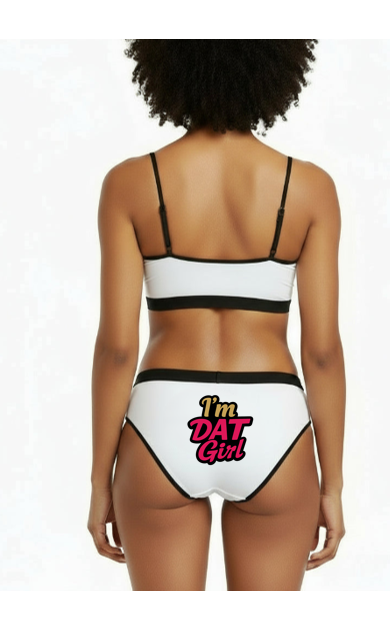 I'm Dat Girl Bikini Briefs — Women's Printed Underwear